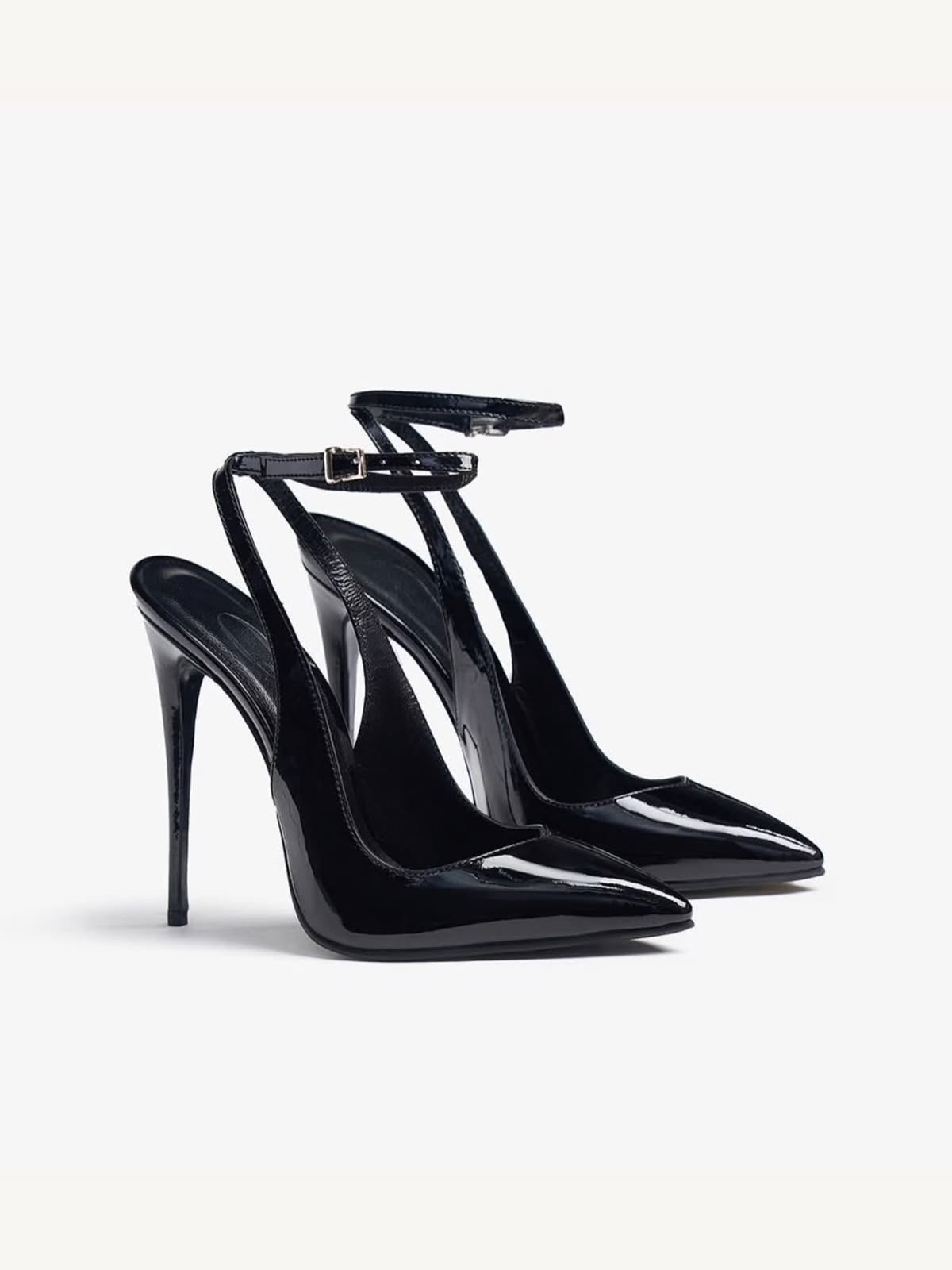 zapatilloa stiletto negra