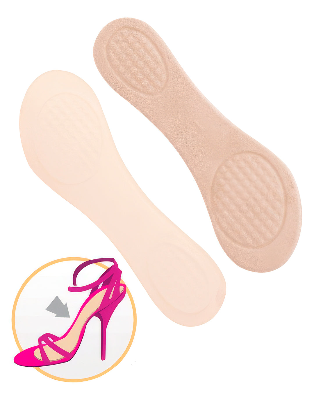 Plantilla 3/4 de Gel Lady Boston