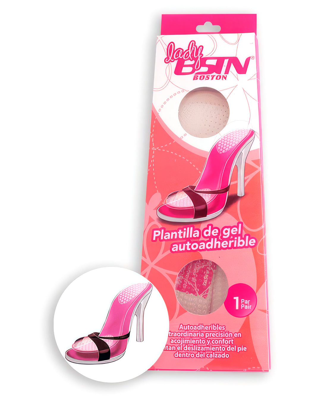 Plantilla de Gel Autoadherible Lady Boston